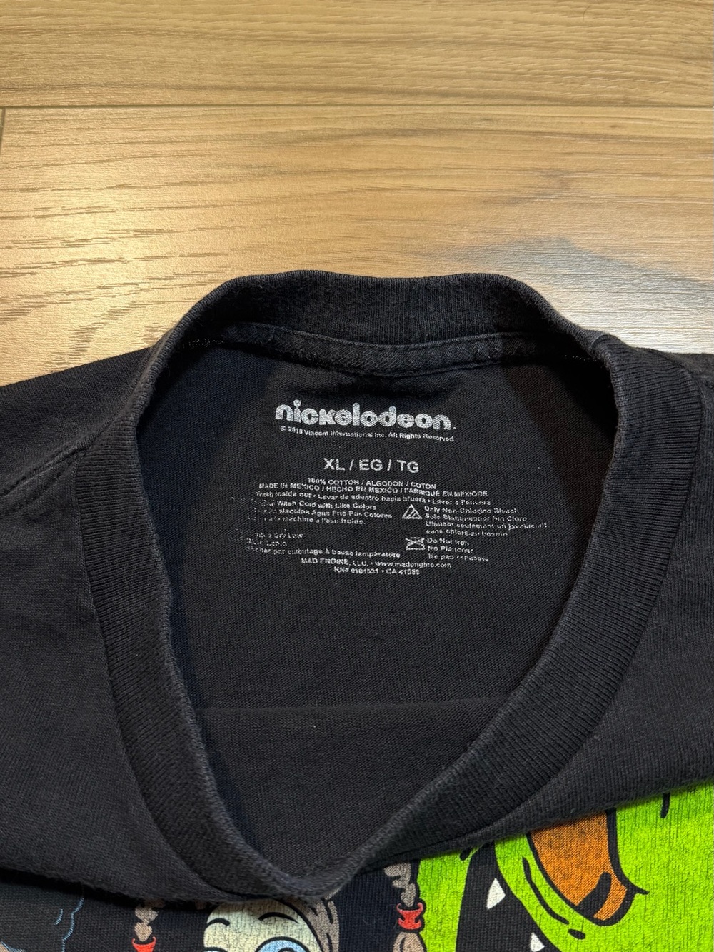 Nickelodeon Rugrats & Friends Black Graphic Tee - Picture 3 of 6